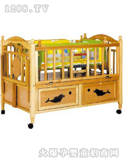 愛(ài)嬰寶嬰兒木床619