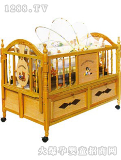愛(ài)嬰寶嬰兒木床638