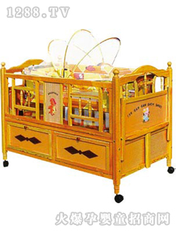 愛(ài)嬰寶嬰兒木床639