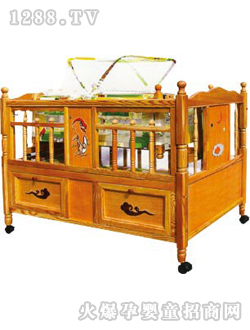 愛(ài)嬰寶嬰兒木床655