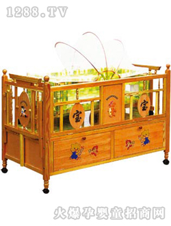 愛(ài)嬰寶嬰兒木床656