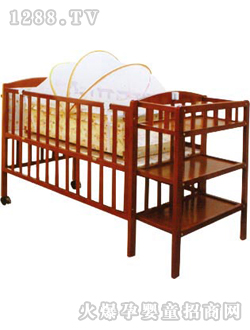 愛嬰寶嬰兒木床810