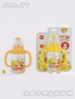 自動標準奶瓶+握把120ml