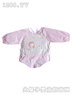 甜心小伙伴防水加長罩衫