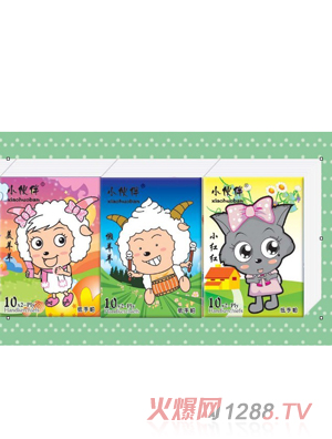 小伙伴喜洋洋面巾紙