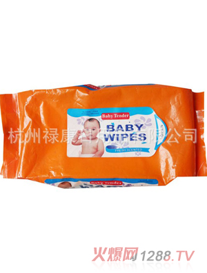 40片袋裝清香型清潔護理嬰兒濕巾