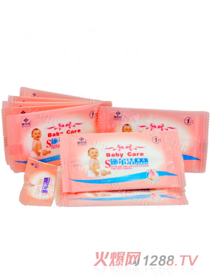施爾潔嬰兒濕巾單片