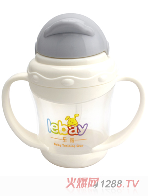 樂蓓嬰幼兒學飲杯6915白色