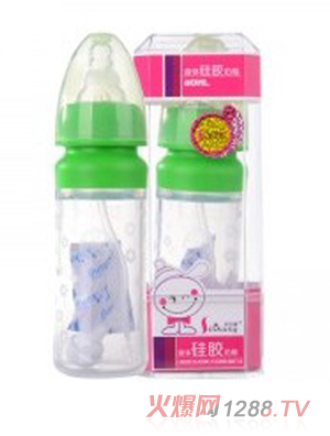 矽利康液體硅膠奶瓶110ml