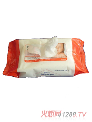 海之萱嬰兒濕巾80片裝