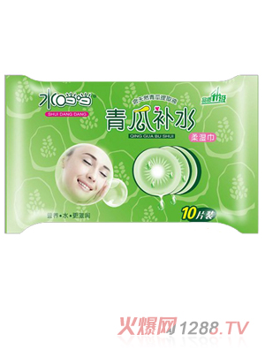 水當當青瓜補水柔濕巾