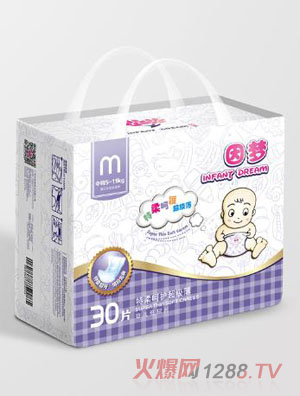 因夢(mèng)特柔超級(jí)薄yinge紙尿片M碼