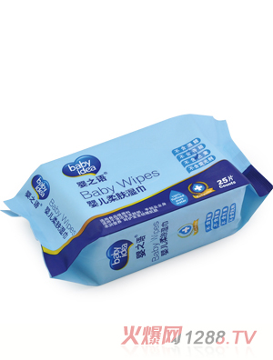 嬰之語嬰兒柔膚濕巾25片