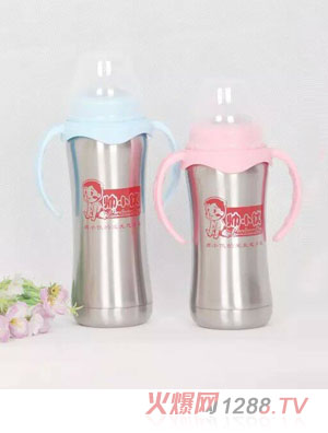 帥小伙不銹鋼保溫yinge奶瓶