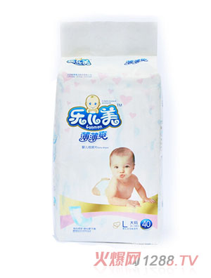 樂兒美薄薄爽yinge紙尿片L碼40片