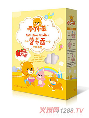 叮叮小熊營(yíng)養(yǎng)面-牛肉番茄