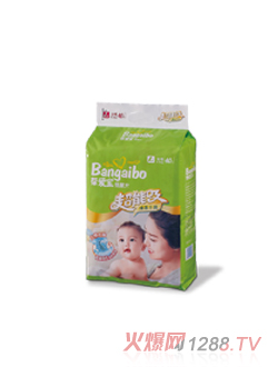 幫愛(ài)寶超能吸棉柔干爽紙尿片
