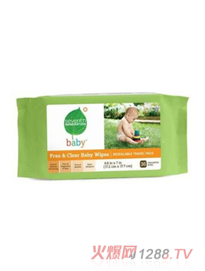 蝶雅絲36片裝寶寶專(zhuān)用濕巾