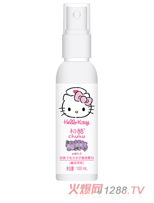 Hello Kitty初酷銀離子免洗手抗菌噴霧劑（植物萃?。?00ml