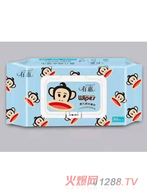 有惠嬰兒純水濕巾 藍(lán)色