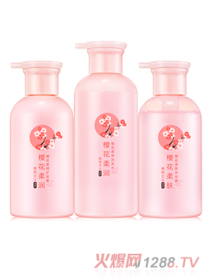 植物主義櫻花柔潤洗護套裝系列
