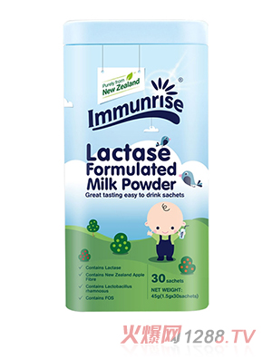 卜瑞塔乳糖酶調制乳粉