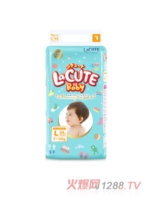 樂(lè)可愛(ài)日本原裝新生兒紙尿褲-森林王子大號(hào)l54片(9-14kg)