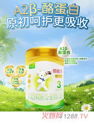 領(lǐng)賦羊youe配方羊奶粉(12-36月齡，3段)