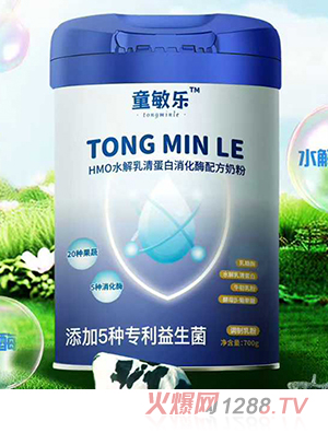 童敏樂(lè)HMO水解乳清蛋白消化酶配方奶粉