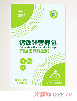 嬰果鈣鐵鋅營養(yǎng)包