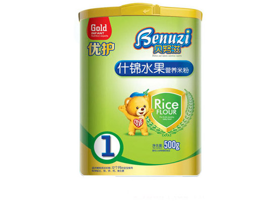 貝努滋什錦水果優(yōu)護(hù)營養(yǎng)米粉