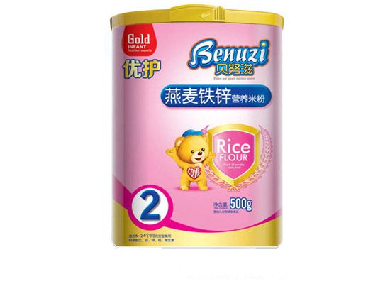 貝努滋燕麥鐵鋅優(yōu)護(hù)營養(yǎng)米粉