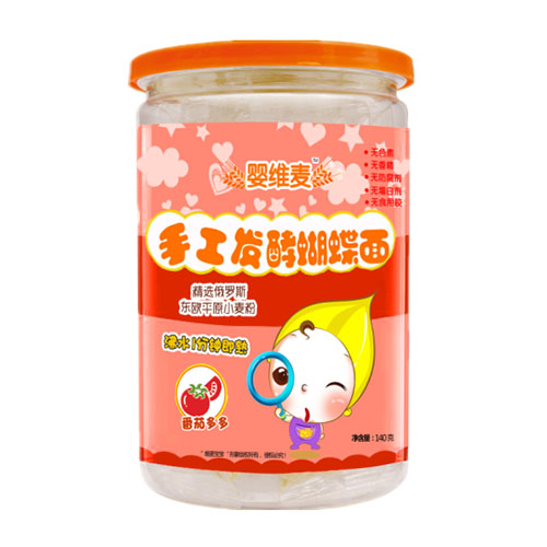 嬰維麥?zhǔn)止ぐl(fā)酵蝴蝶面番茄