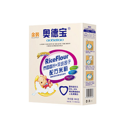 奧德寶泰國(guó)香米+雙歧因子配方米粉