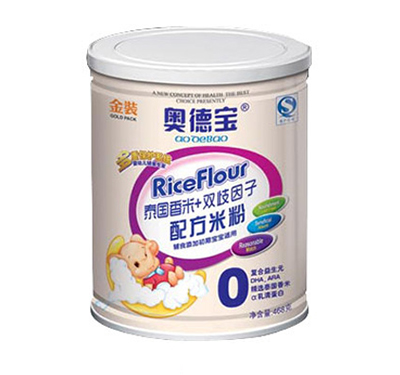 奧德寶泰國(guó)香米+雙歧因方米粉罐裝