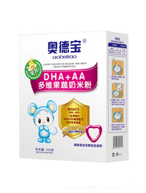 奧德寶多維果蔬奶米粉盒裝