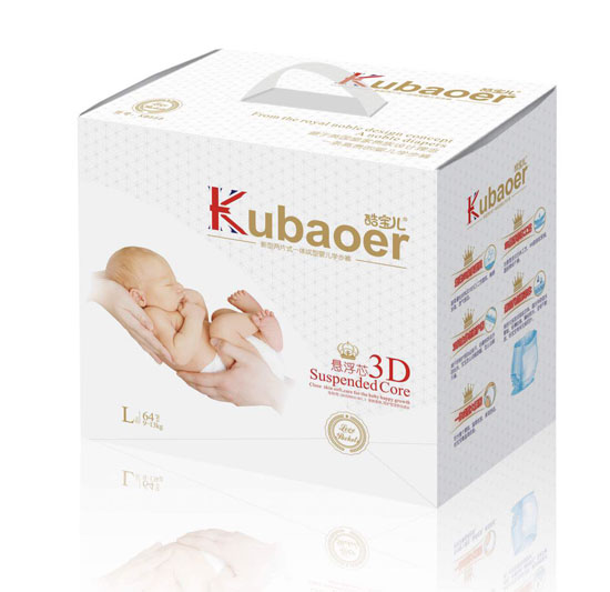 酷寶兒3D懸浮芯嬰兒學(xué)步褲L碼64片