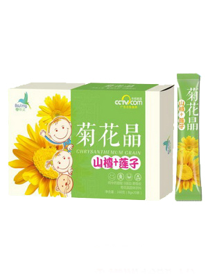 佰靈山楂蓮子菊花晶盒裝