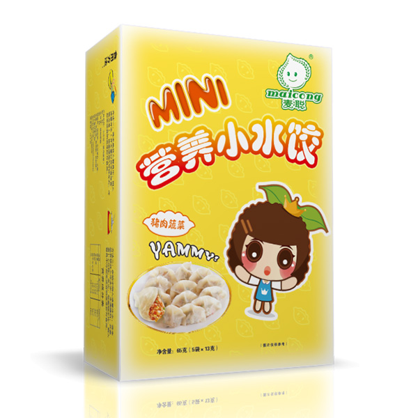 麥聰營(yíng)養(yǎng)小水餃豬肉蔬菜