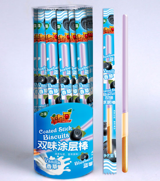 邁葆摩爾豆藍莓香草雙味涂層棒