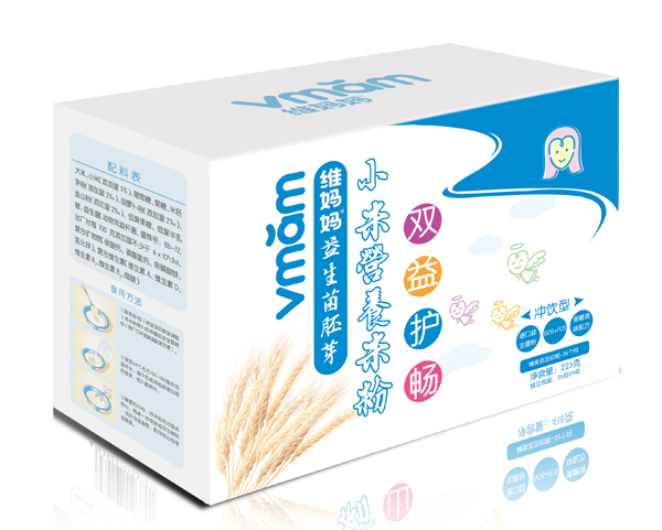 維媽媽雙益護(hù)暢小米營養(yǎng)米粉盒裝